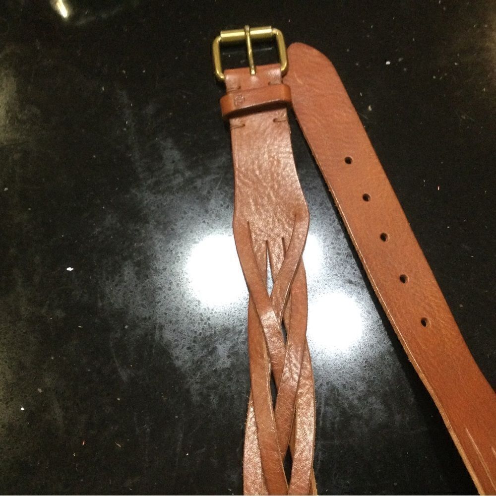 RLX RALPH LAUREN Leather Belt - Picture 4 of 8